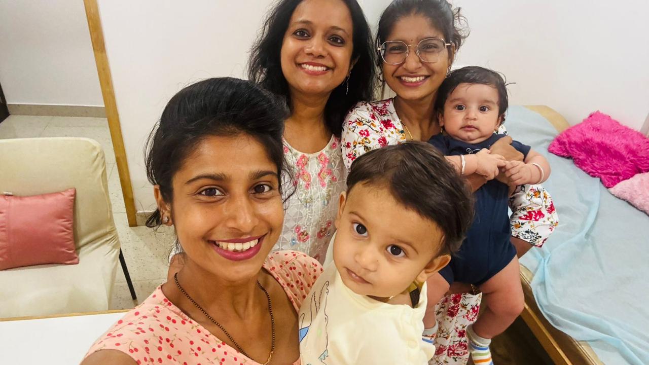 Dr. Joylene D'Almeida — community moment